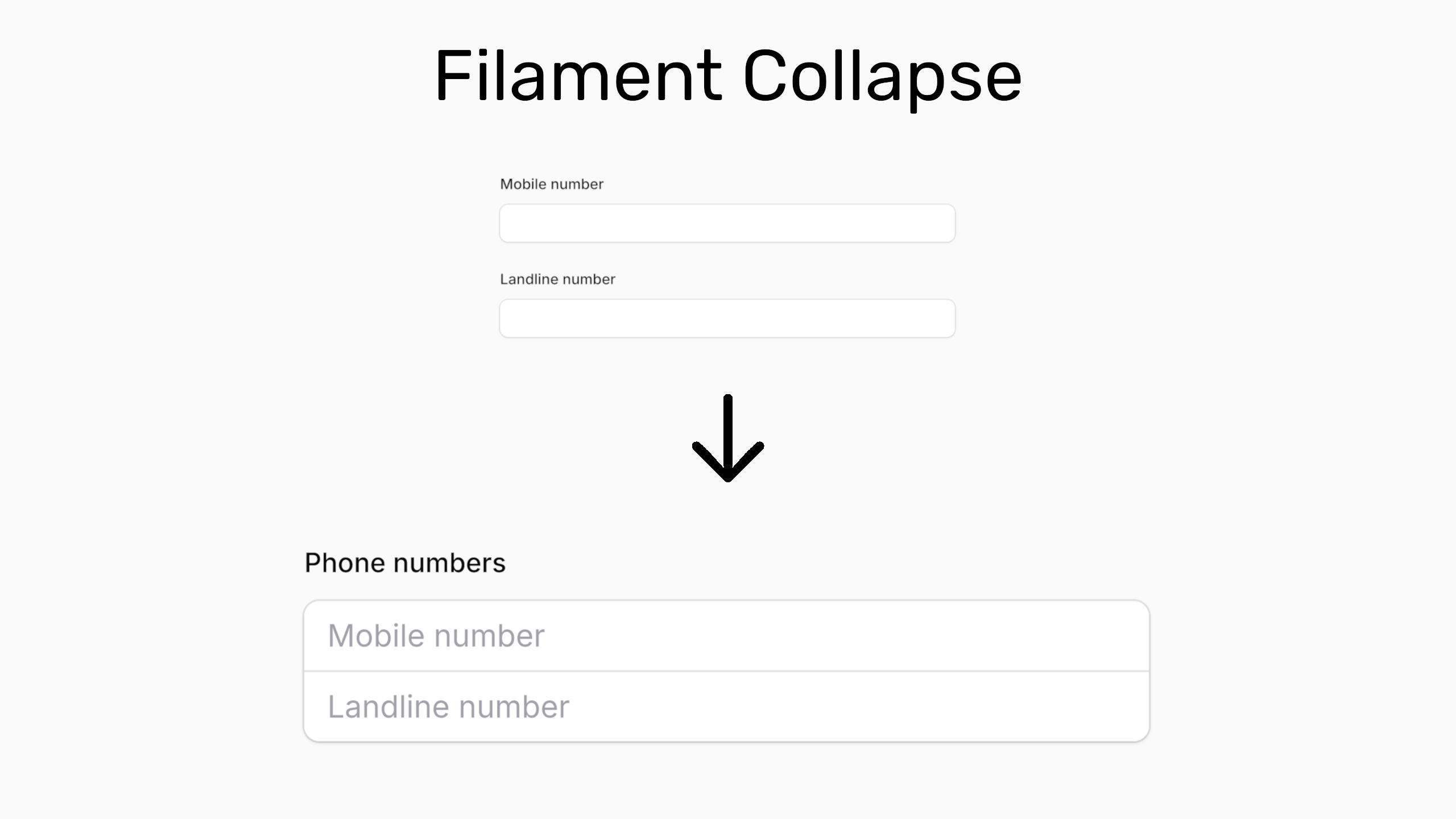 Filament Collapse Group